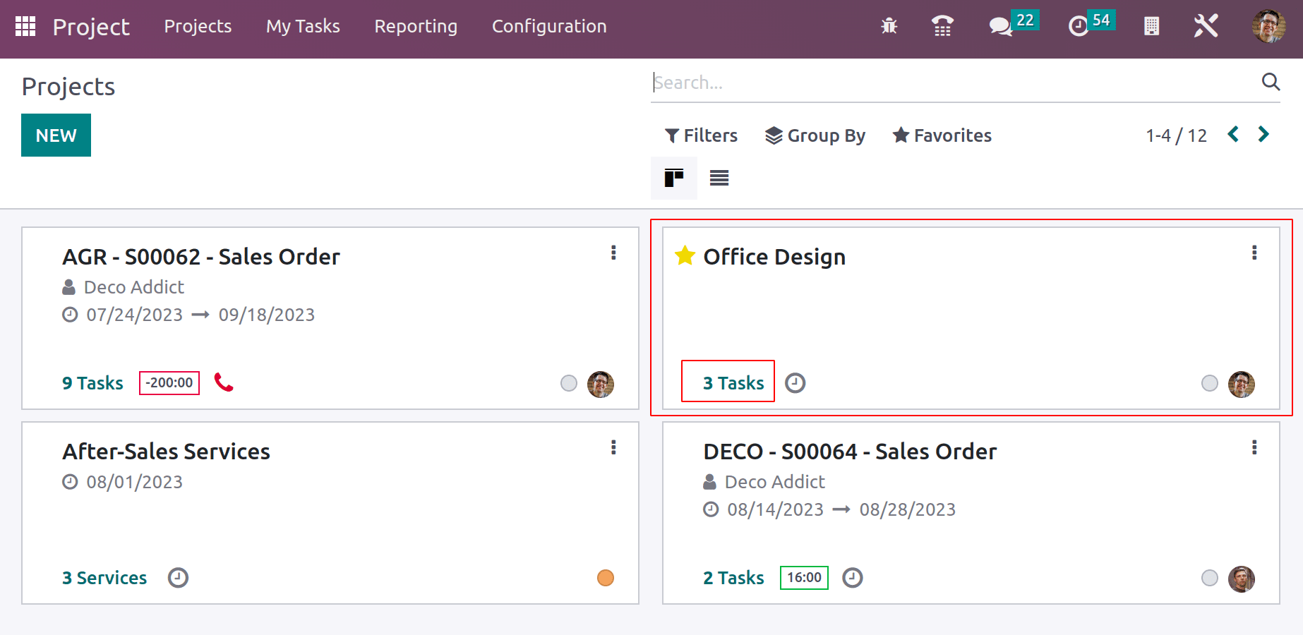 How the Task Dependencies Work in Odoo 16 Project App-cybrosys