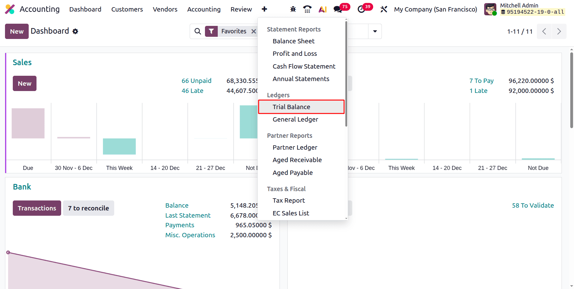 How the Trial Balance Report in Odoo 19 Ensures Accurate Financial Records-cybrosys