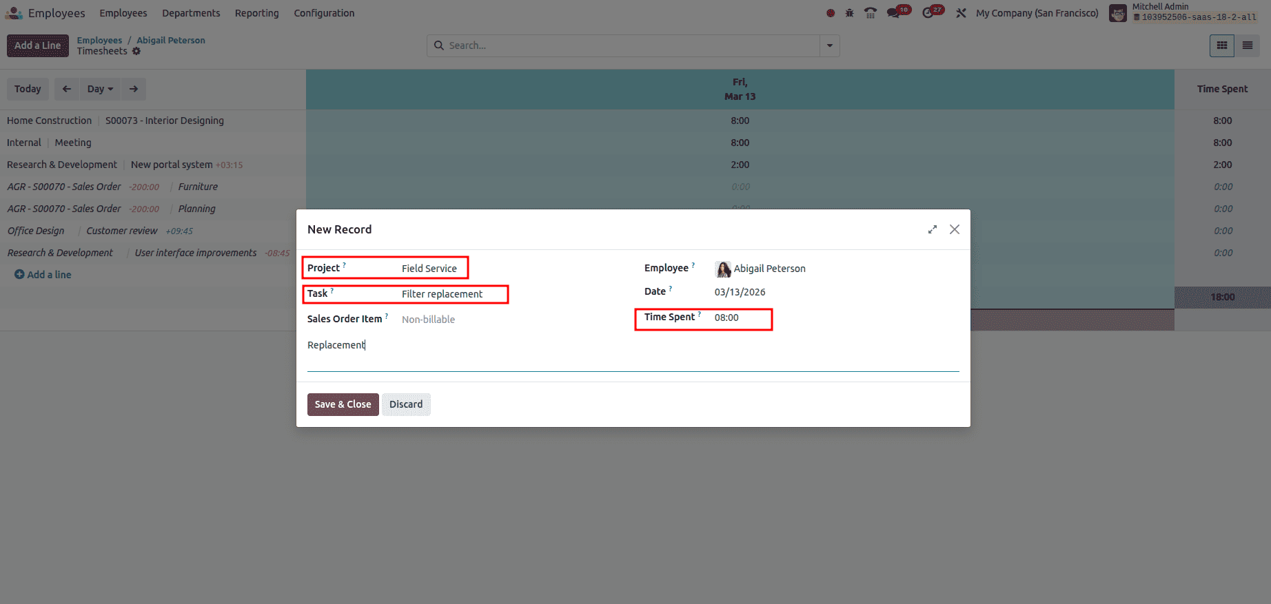 How Timesheets are Validated by a Manager in Odoo 18 Timesheet-cybrosys
