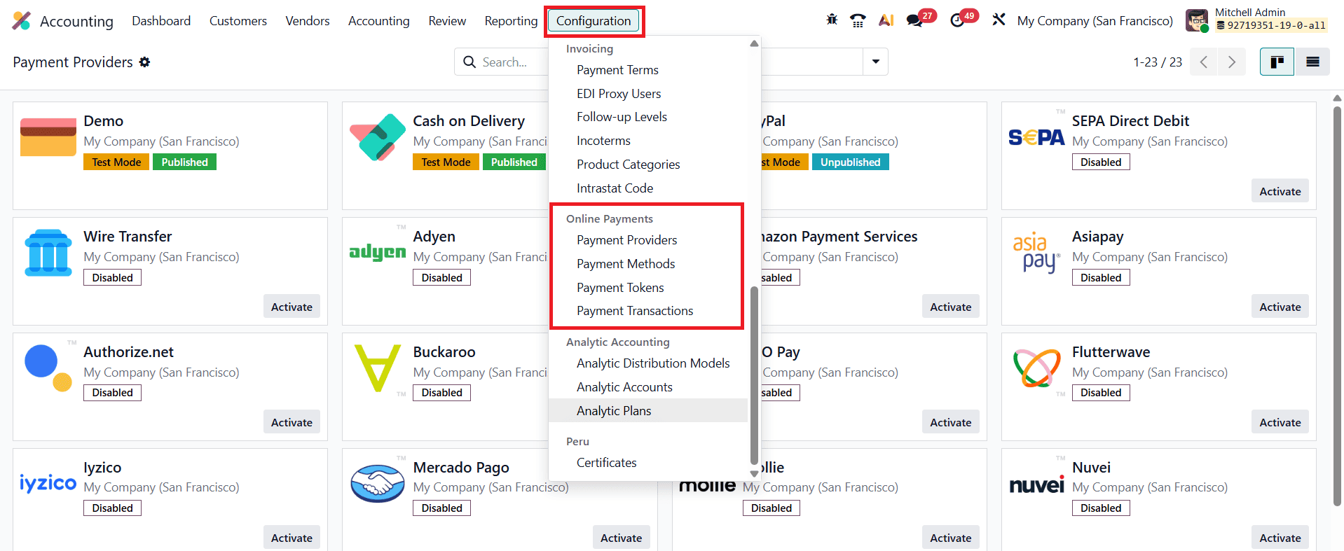 How to Accept Online Payments for Customer Invoices In Odoo 19-cybrosys