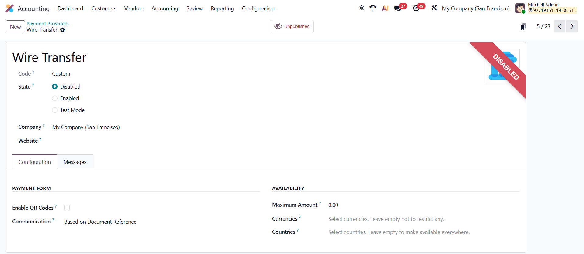 How to Accept Online Payments for Customer Invoices In Odoo 19-cybrosys