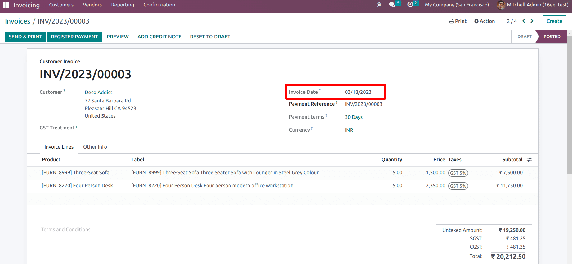 How To Add a Button Inside Action Menu in Odoo 16-cybrosys