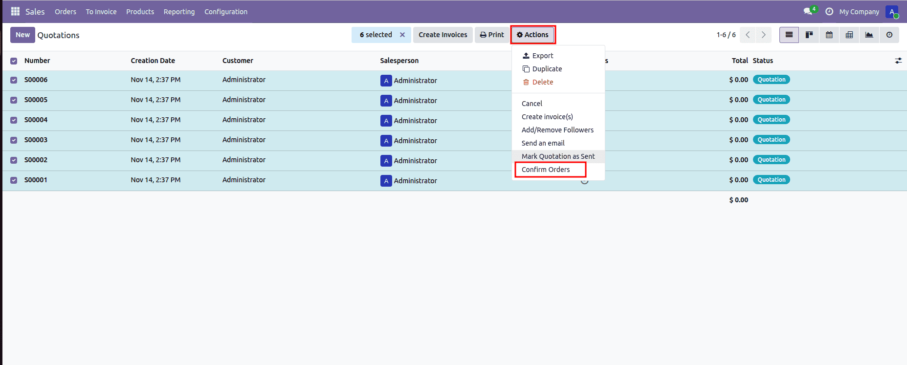 How to Add a Button Inside Action Menu in Odoo 19-cybrosys