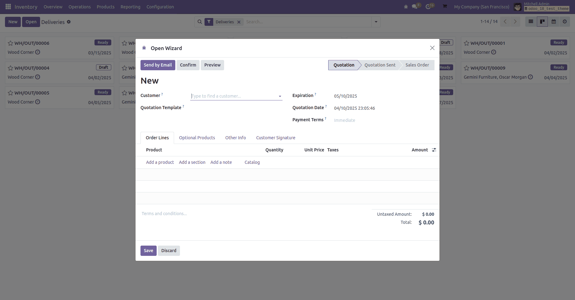 How to Add a Create Button Near Tree & Kanban View in Odoo 18-cybrosys