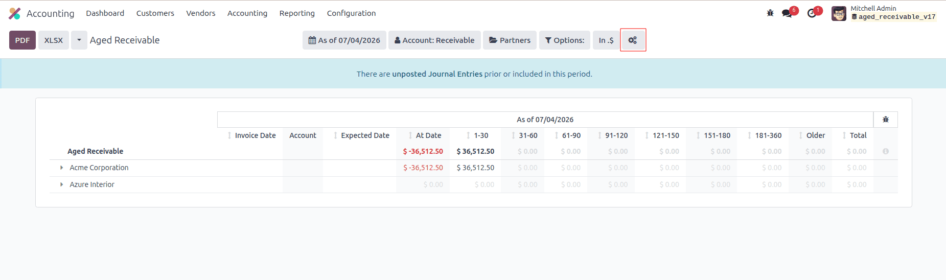 How to Add a Custom Aging Interval to the Aged Receivable Report in Odoo 17-cybrosys