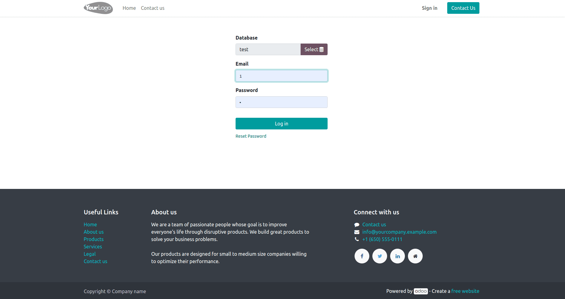 How to Add a Field in User Login Page in Odoo 16-cybrosys