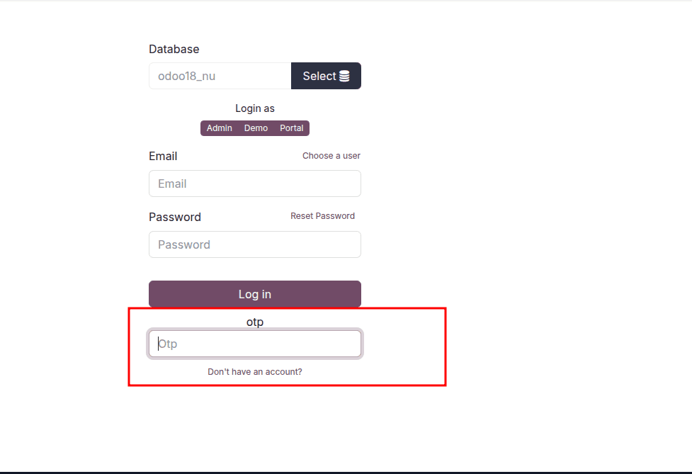 How to Add a Field to the User Login Page in Odoo 18-cybrosys