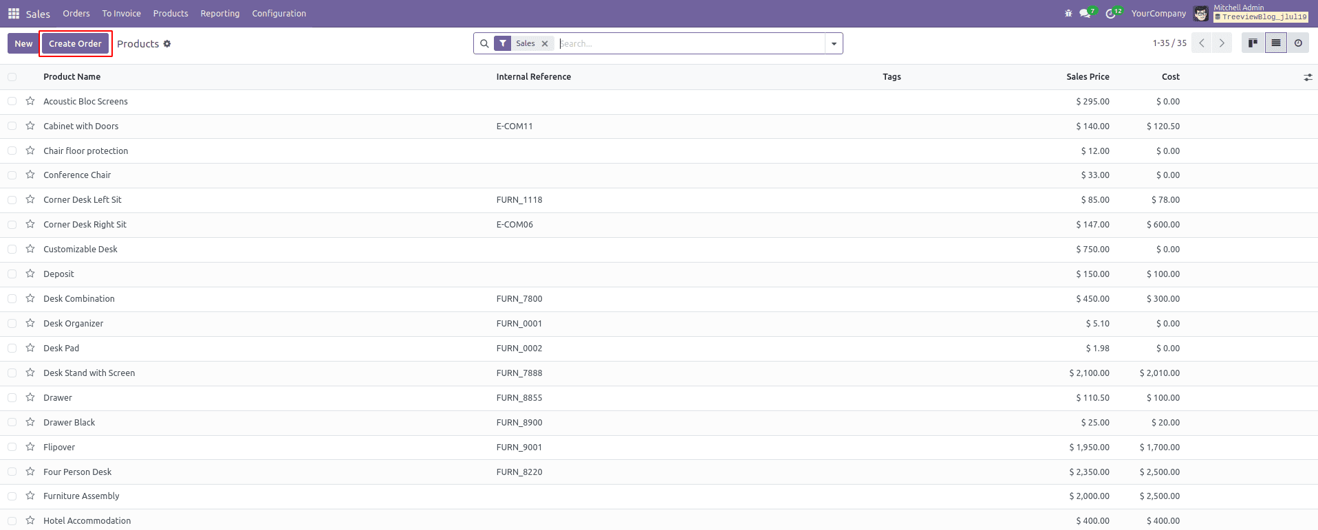 How to Add a New Button Next to the Create Button in Tree and Form Views in Odoo 18-cybrosys