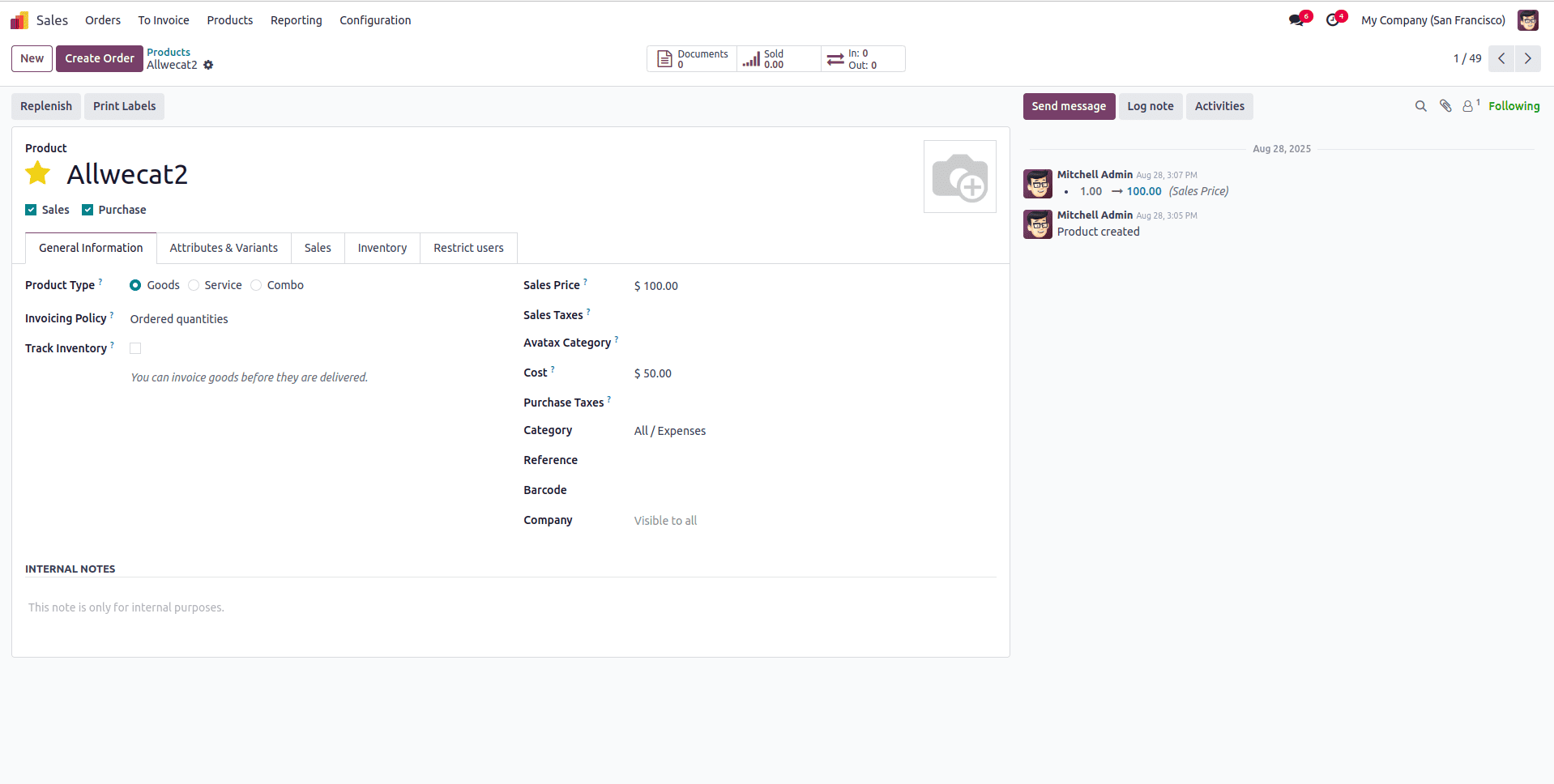 How to Add a New Button Next to the Create Button in Tree and Form Views in Odoo 18-cybrosys
