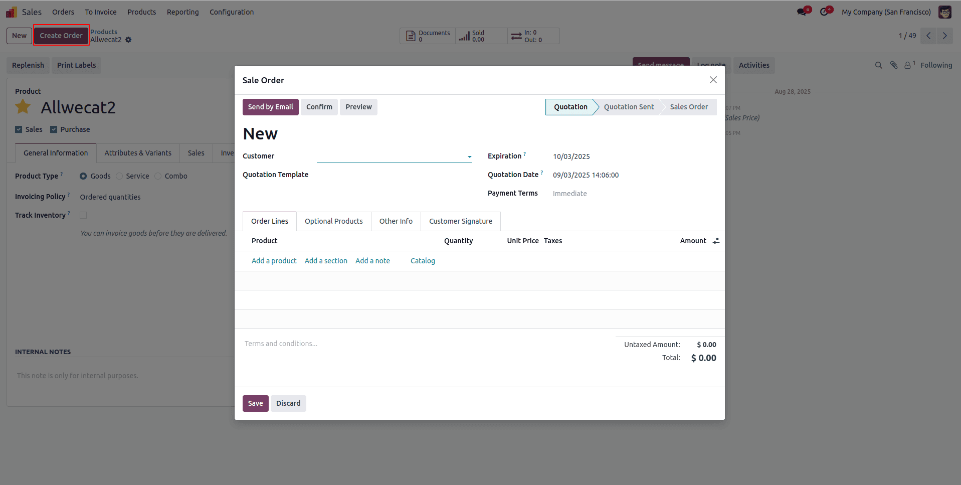 How to Add a New Button Next to the Create Button in Tree and Form Views in Odoo 18-cybrosys