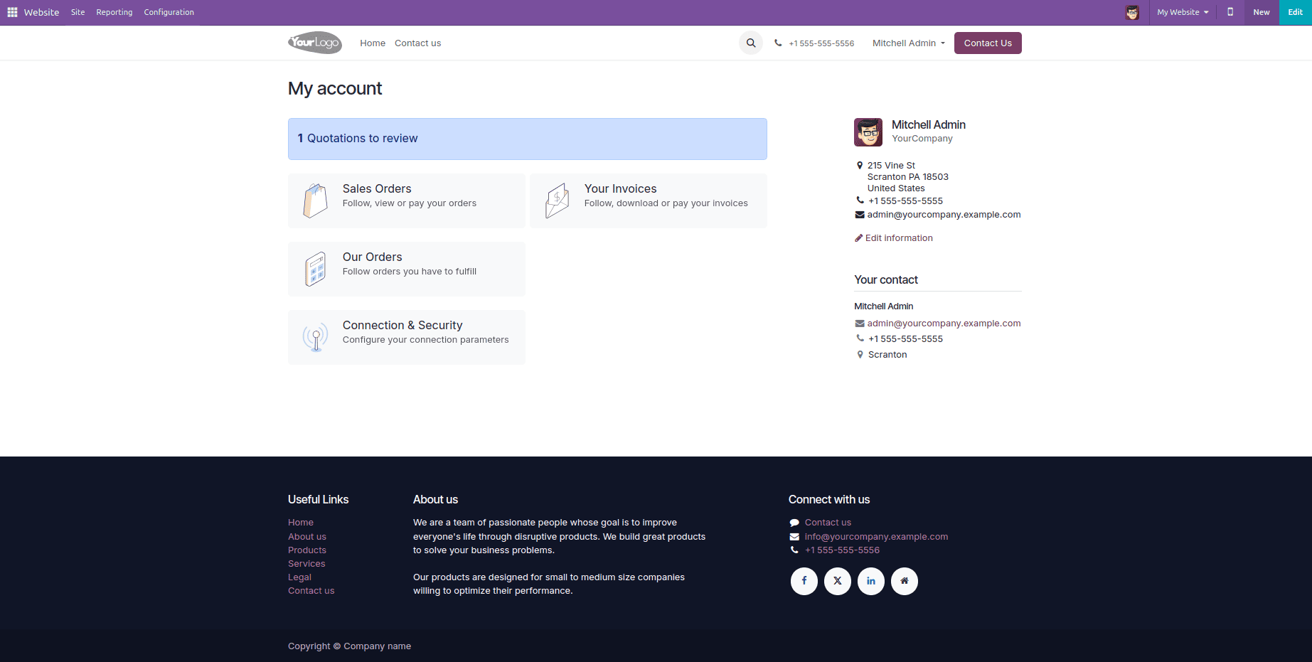 How to Add a PDF Report Download Button to the Odoo 18 Customer Portal-cybrosys