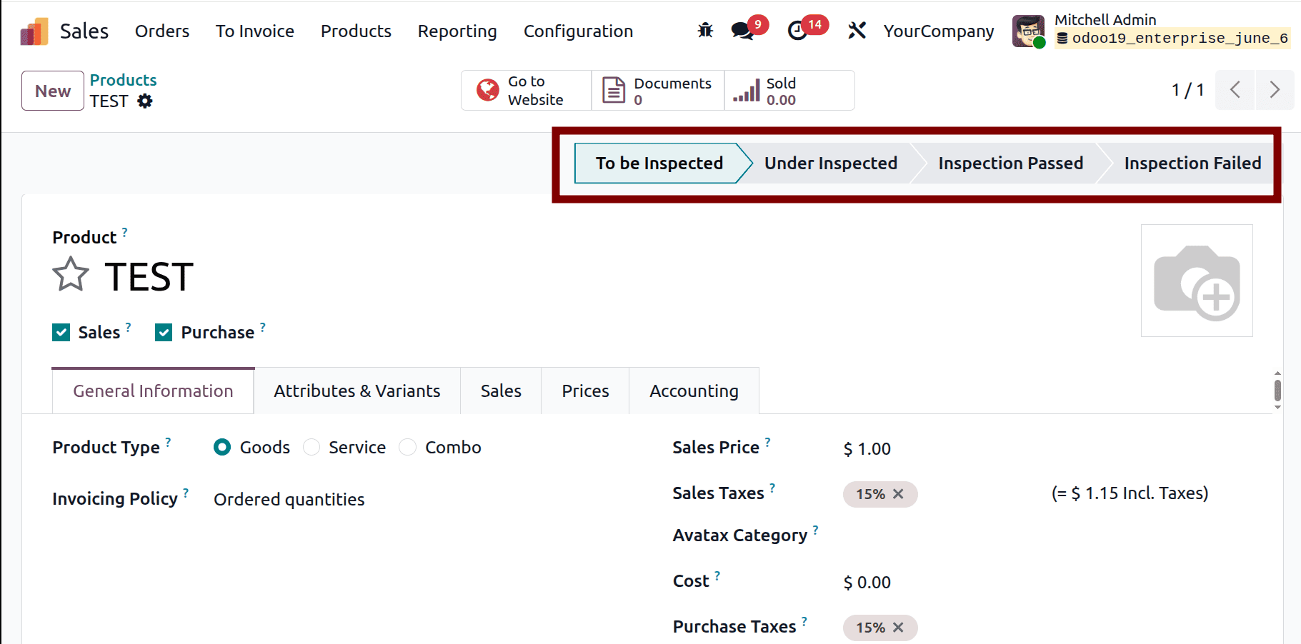 How to Add a Status Bar in Form View Using Odoo 19 Studio-cybrosys