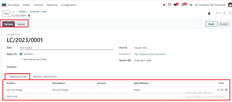 How to Add Additional Costs to Products in Odoo 17-cybrosys