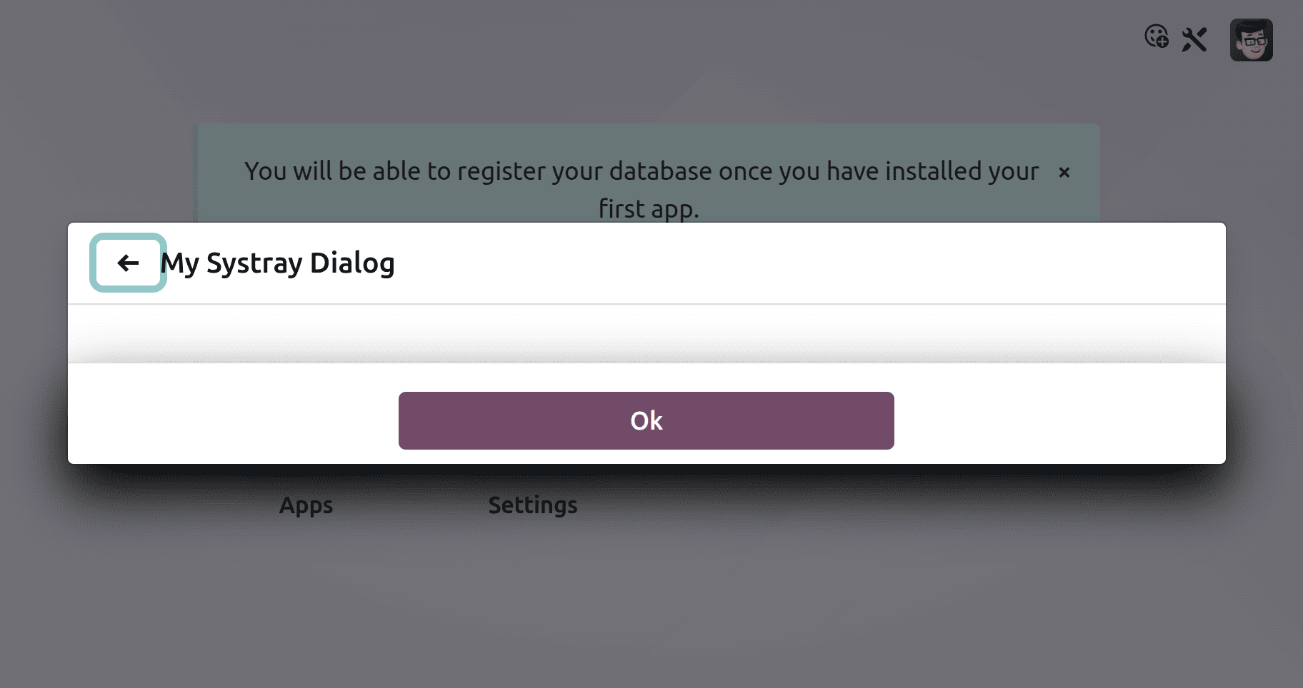 How to Add an Icon in the Systray in Odoo 19-cybrosys