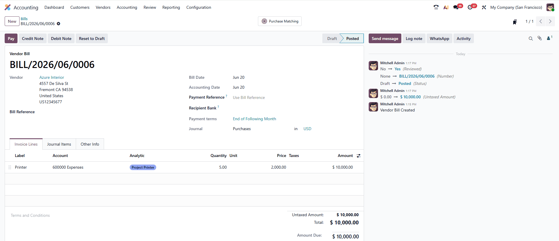 How to Add and Manage Project Budgets in Odoo 19-cybrosys