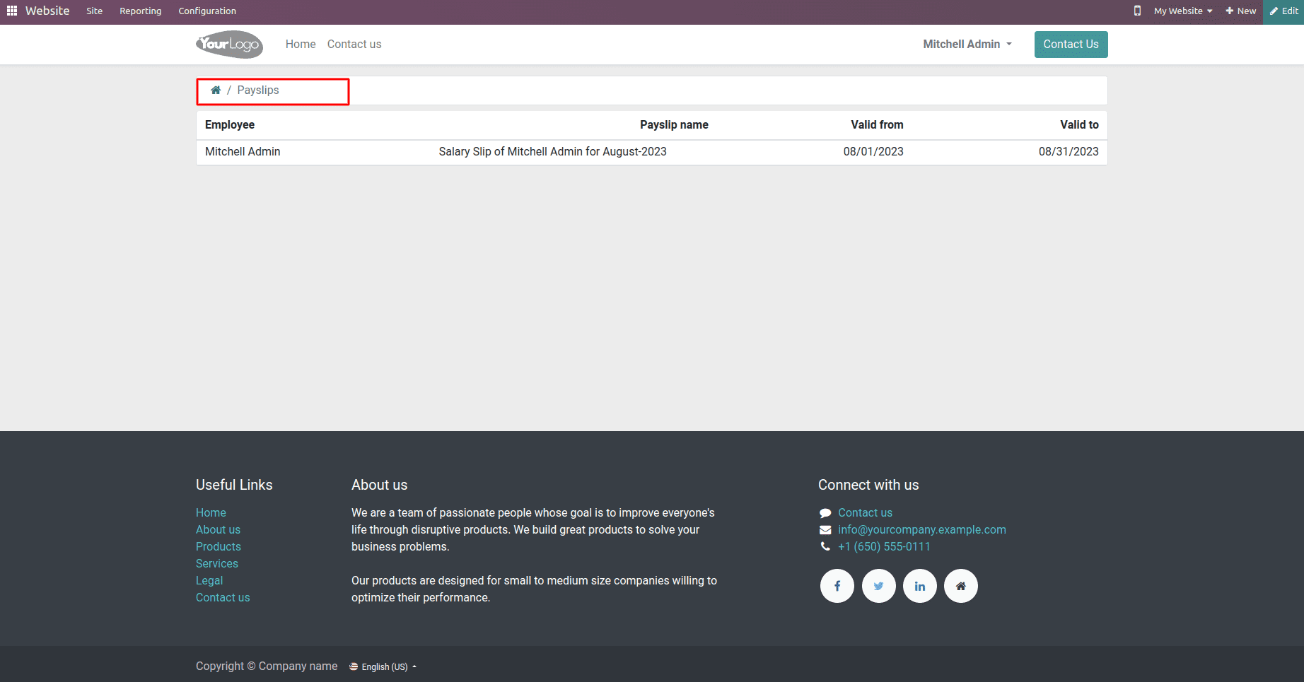 How to Add Breadcrumbs in Odoo 16 Customer Portal-cybrosys