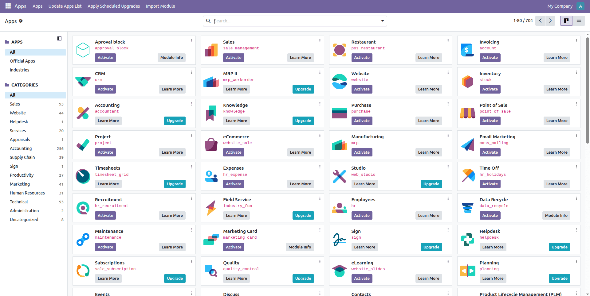 How to Add Custom Modules in Easy Instance-cybrosys