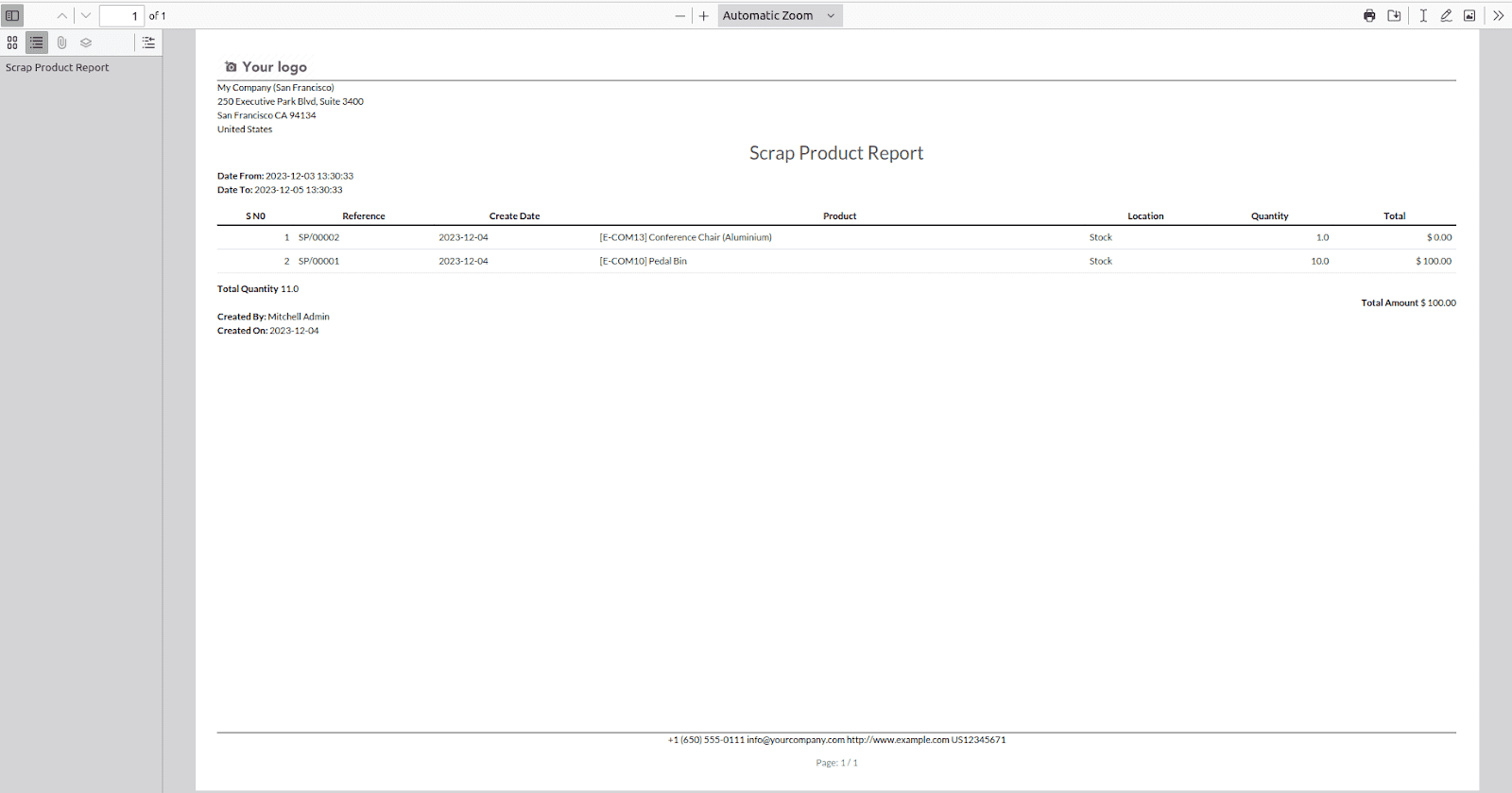 How to Add Custom Paper Format in Odoo 17-cybrosys