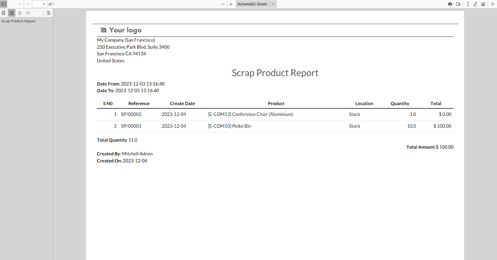 How to Add Custom Paper Format in Odoo 17-cybrosys