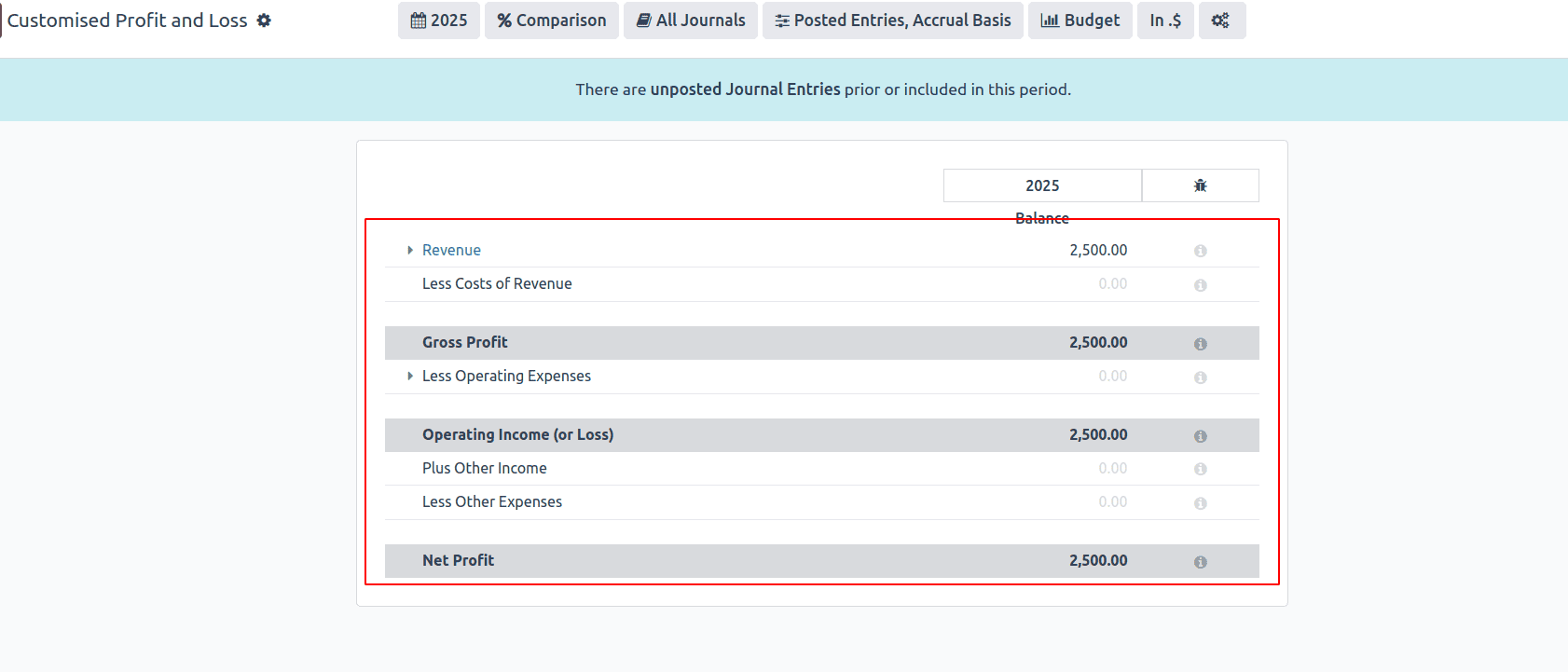 How to Add Financial Reports from UI in Odoo 18-cybrosys