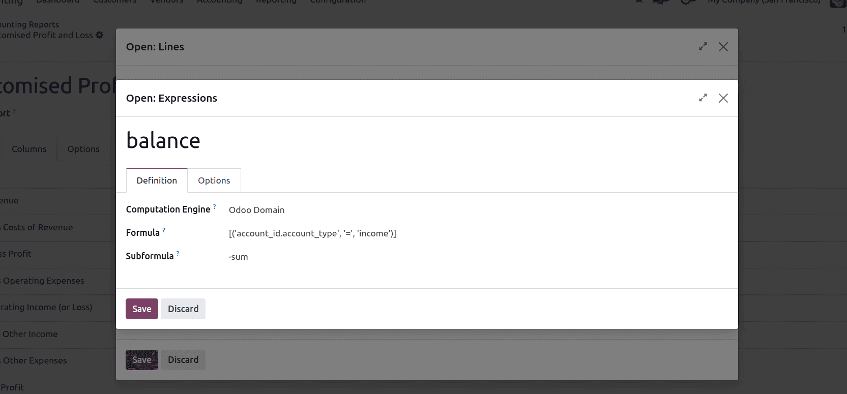 How to Add Financial Reports from UI in Odoo 18-cybrosys
