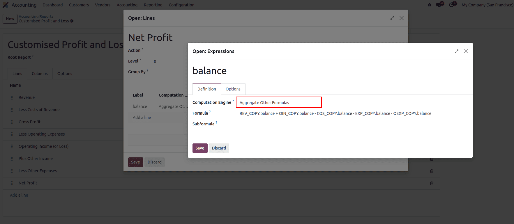 How to Add Financial Reports from UI in Odoo 18-cybrosys