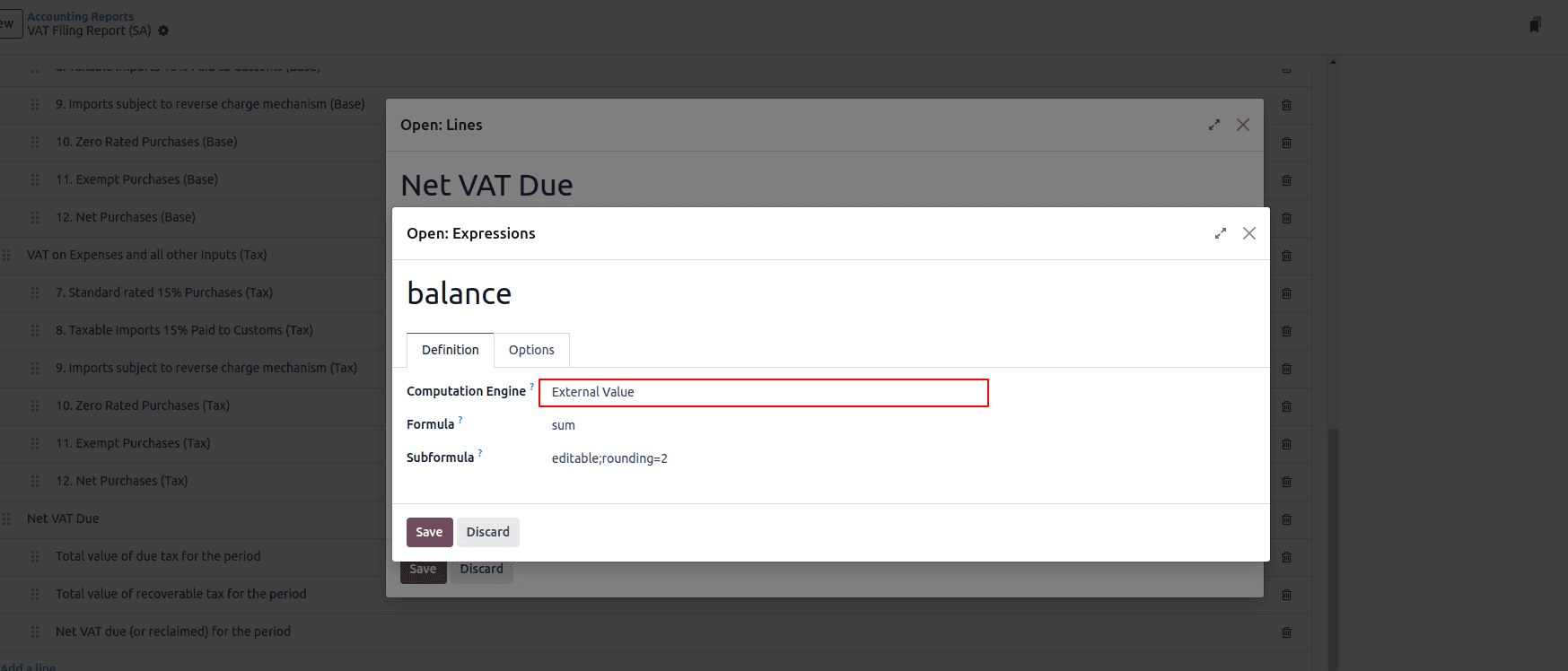 How to Add Financial Reports from UI in Odoo 18-cybrosys
