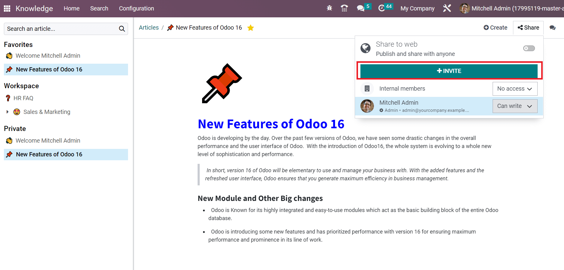 how-to-add-members-share-set-permission-on-odoo-16-knowledge-cybrosys