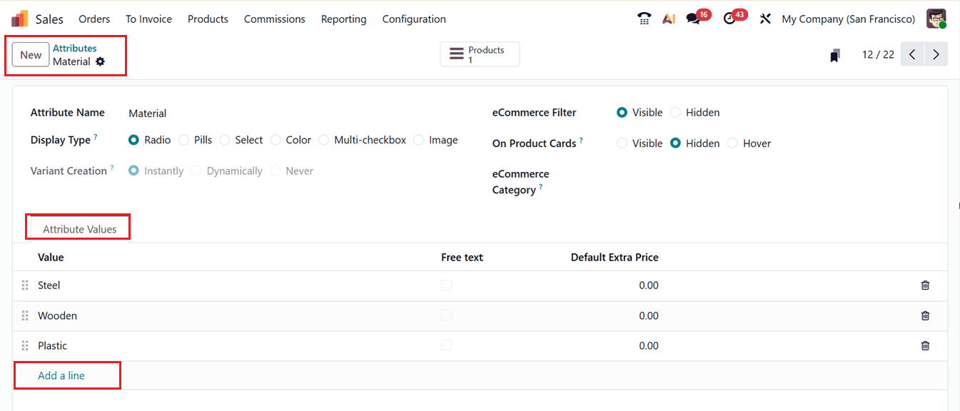 How to Add Multiple Variants to an Order from a Grid Using Odoo 19 Sales Module-cybrosys