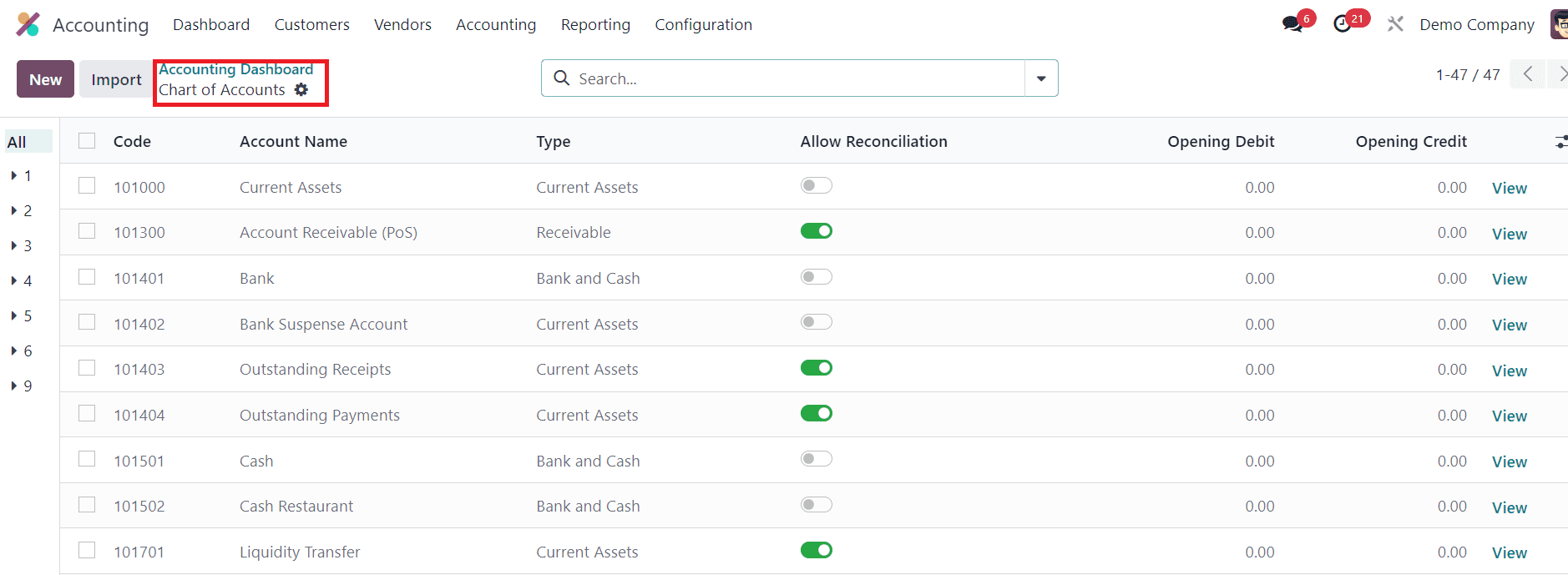 How to Add Opening Balance in Odoo 17 Accounting-cybrosys