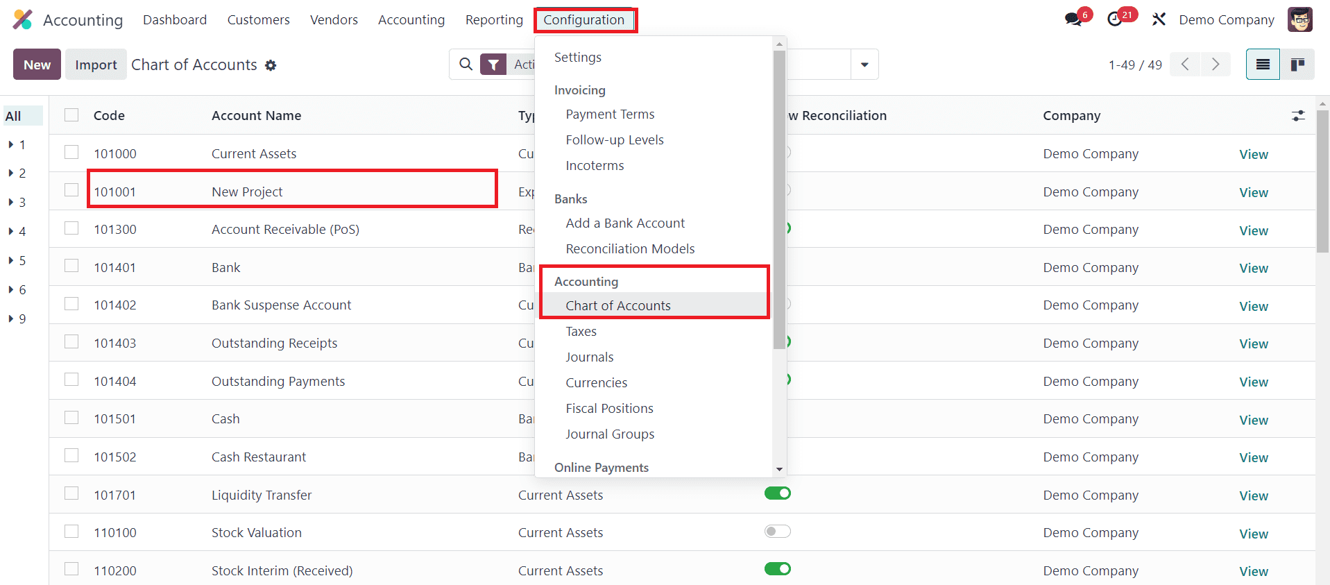 How to Add Opening Balance in Odoo 17 Accounting-cybrosys