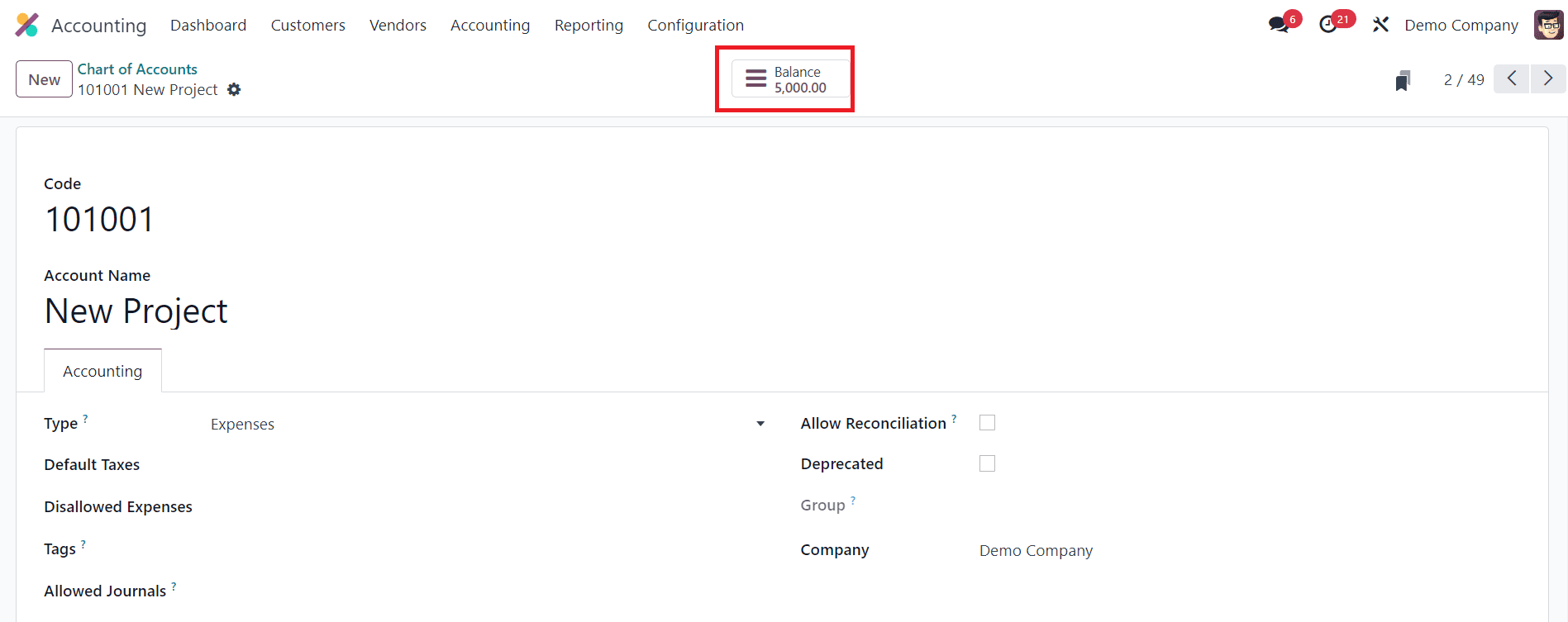 How to Add Opening Balance in Odoo 17 Accounting-cybrosys