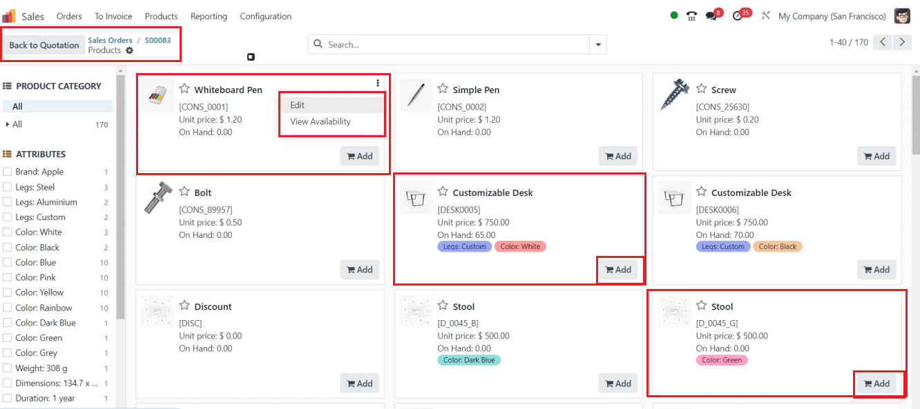 How to Add Product Using Product Catalog in Odoo 17 Sales App-cybrosys