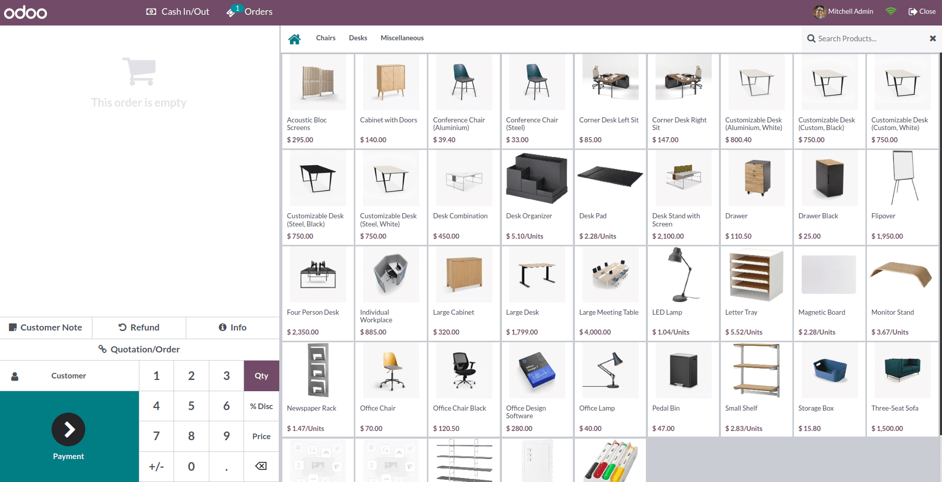 How to Add Ribbon with Value in Odoo 16 POS-cybrosys