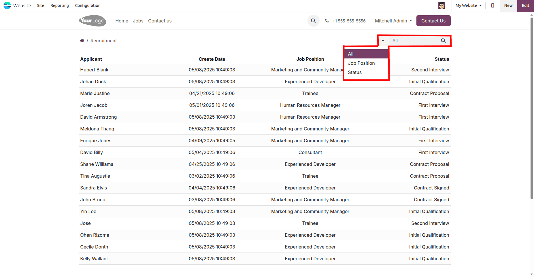 How to Add Search in Customer Portal in Odoo 18-cybrosys