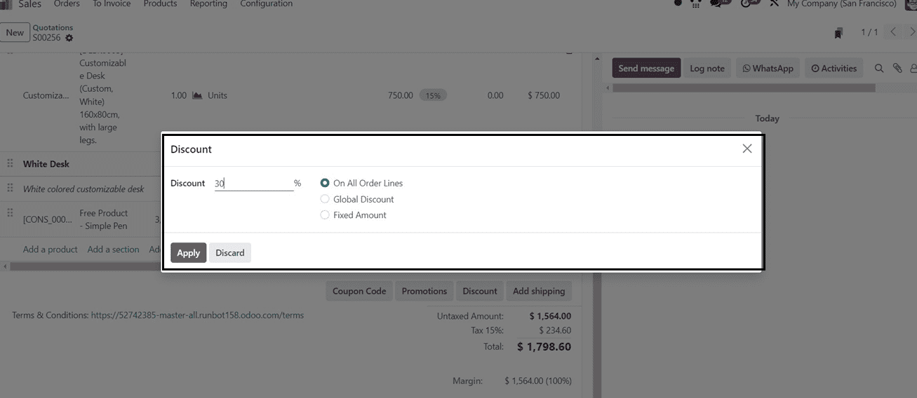 How to Add Sections, Notes, & Subtotals in a Quotation Using Odoo 17 Sales-cybrosys