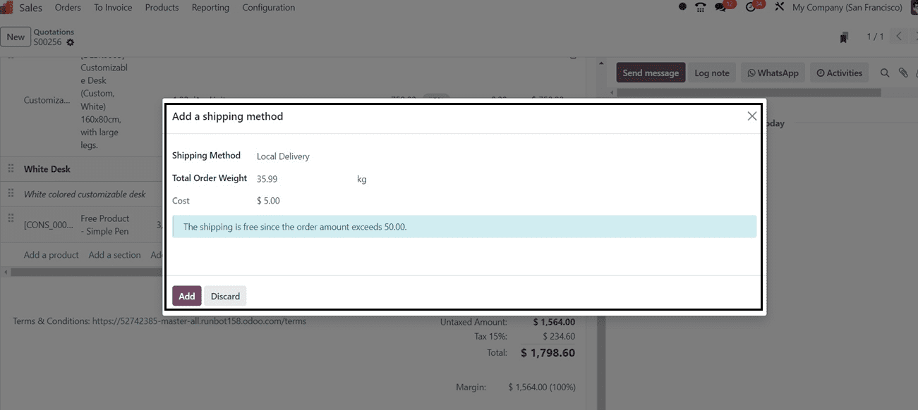 How to Add Sections, Notes, & Subtotals in a Quotation Using Odoo 17 Sales-cybrosys
