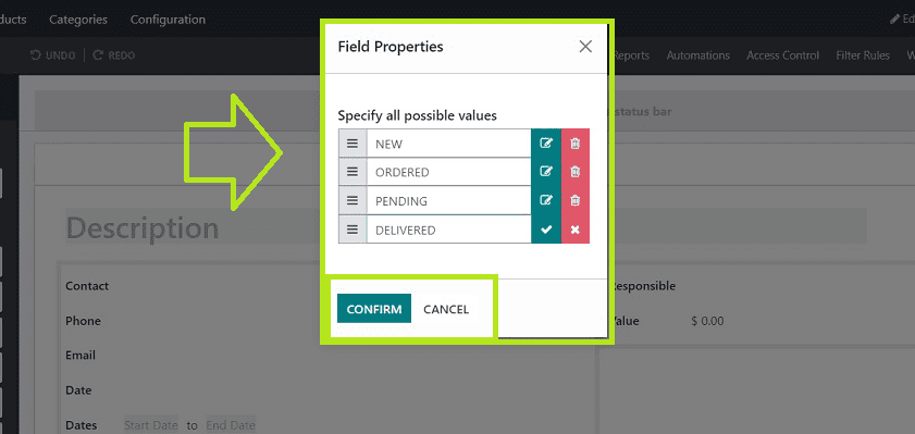 How to Add Smart Tabs & Pipelines in Odoo 16 Studio-cybrosys