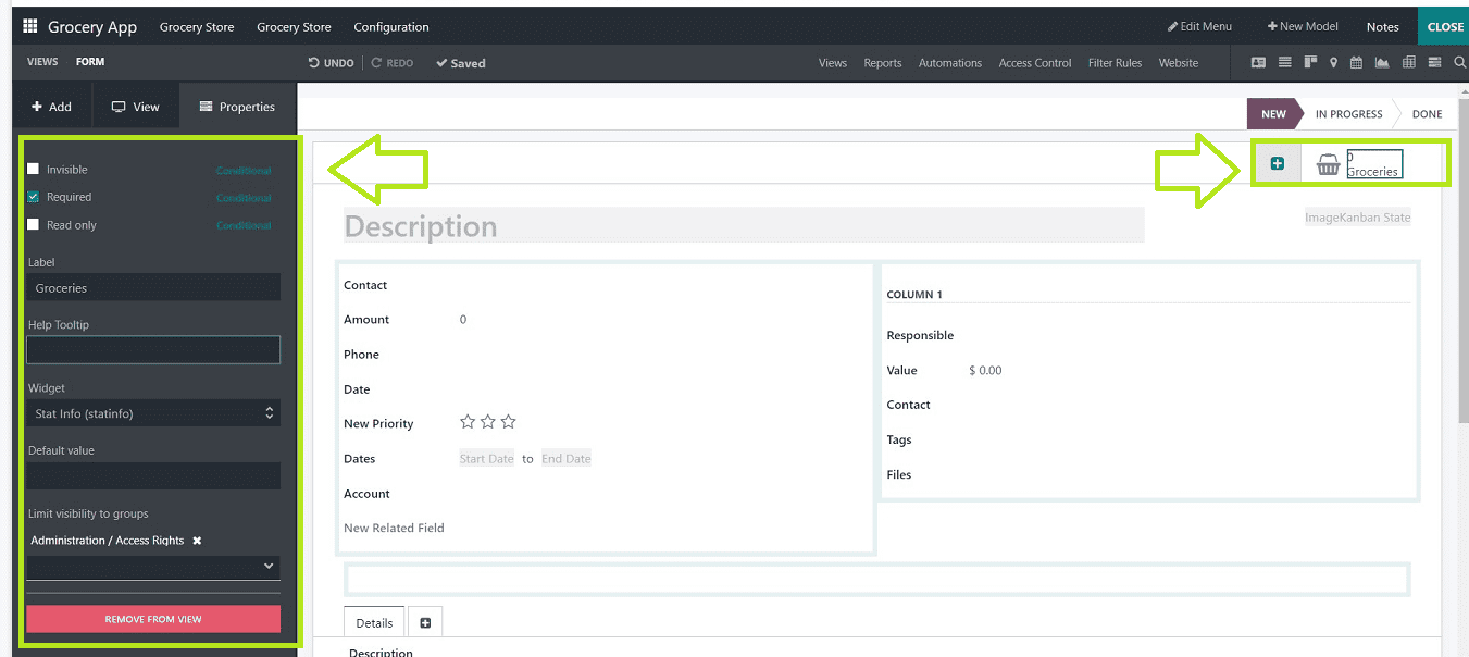 How to Add Smart Tabs & Pipelines in Odoo 16 Studio-cybrosys