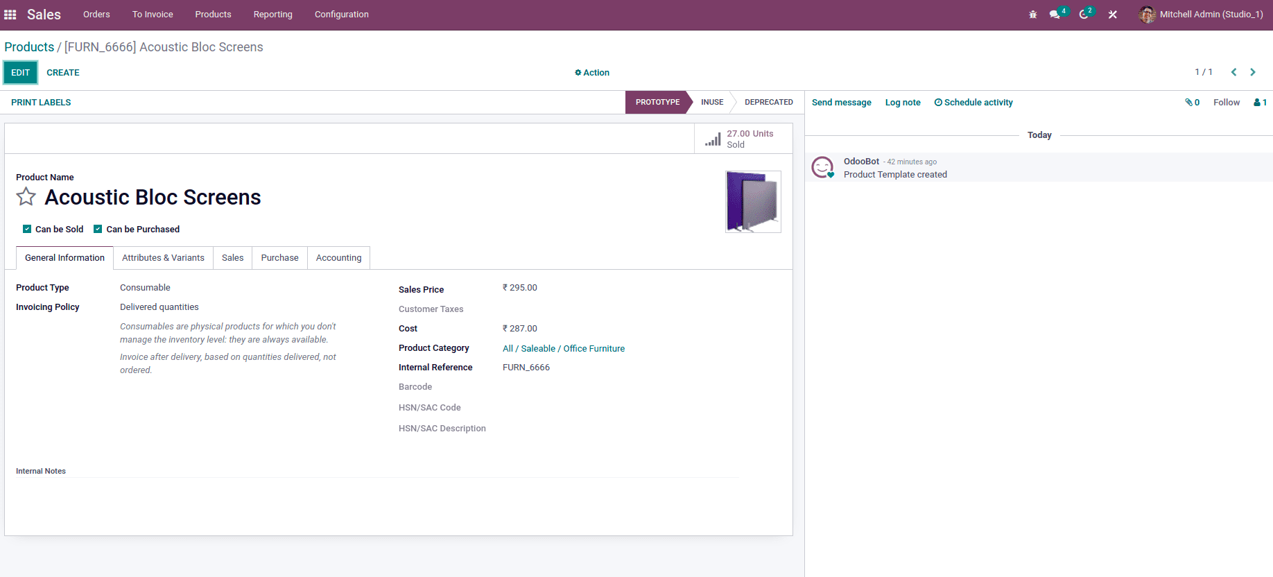 how-to-add-status-bar-in-the-product-form-view-using-odoo-15-studio-4-cybrosys