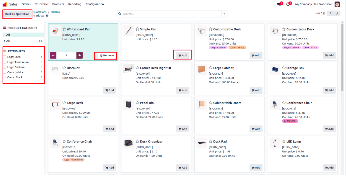 How to Add the Catalog Feature in Odoo 18-cybrosys
