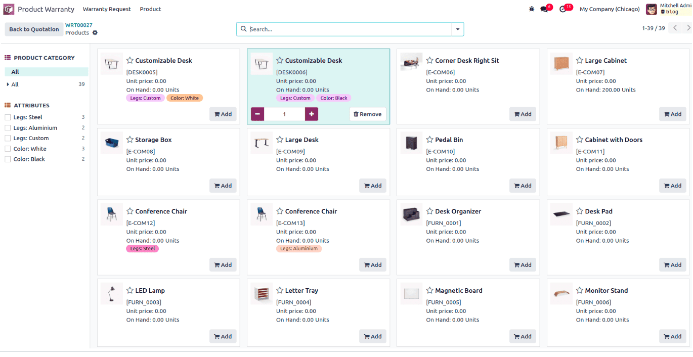 How to Add the Catalog Feature in Odoo 18-cybrosys