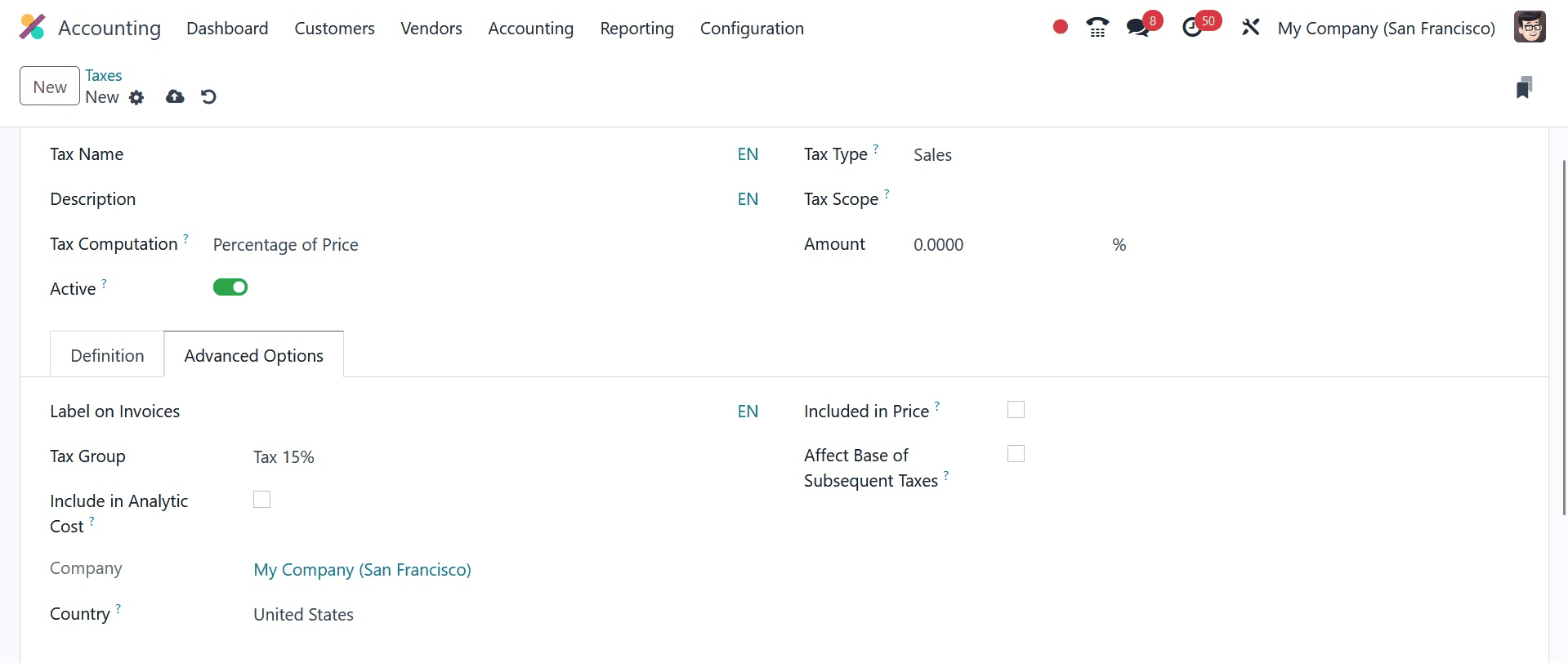 How to Adjust Taxes with Odoo 17 Accounting-cybrosys