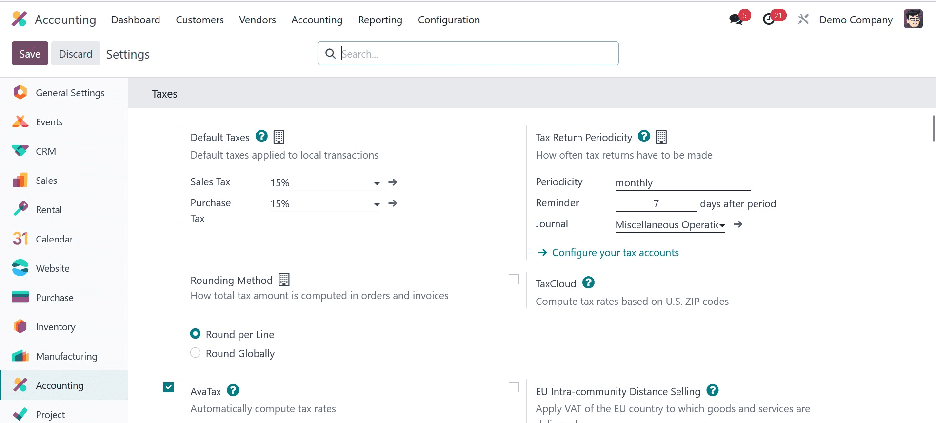 How to Adjust Taxes with Odoo 17 Accounting-cybrosys