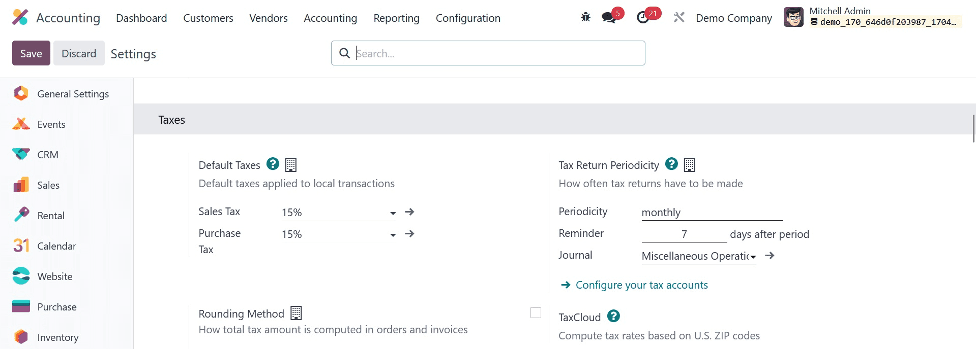 How to Adjust Taxes with Odoo 17 Accounting-cybrosys