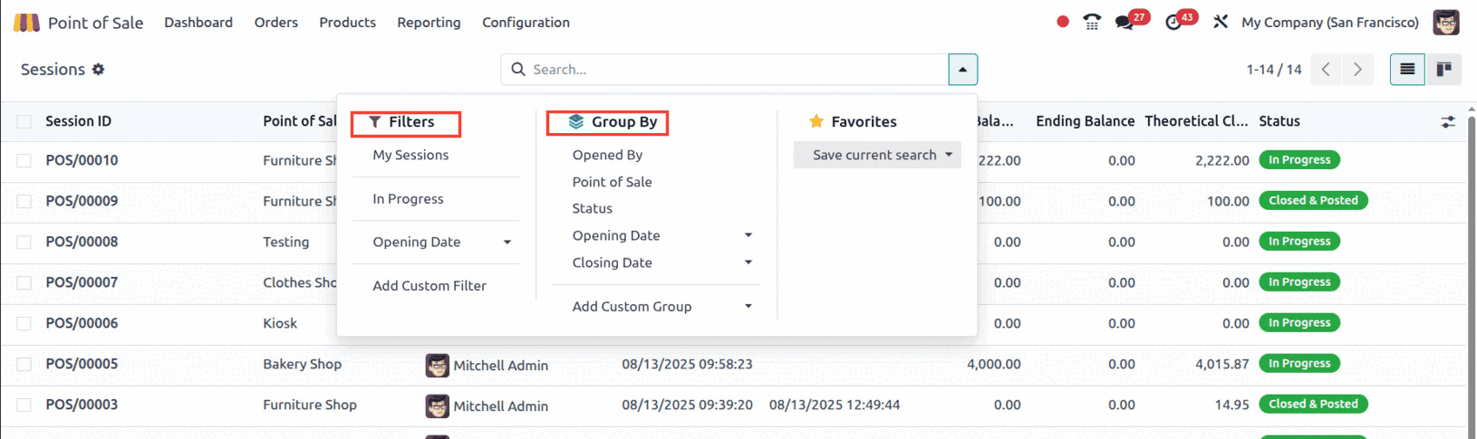 How to Analyse Point of Sale Orders in Odoo 18-cybrosys