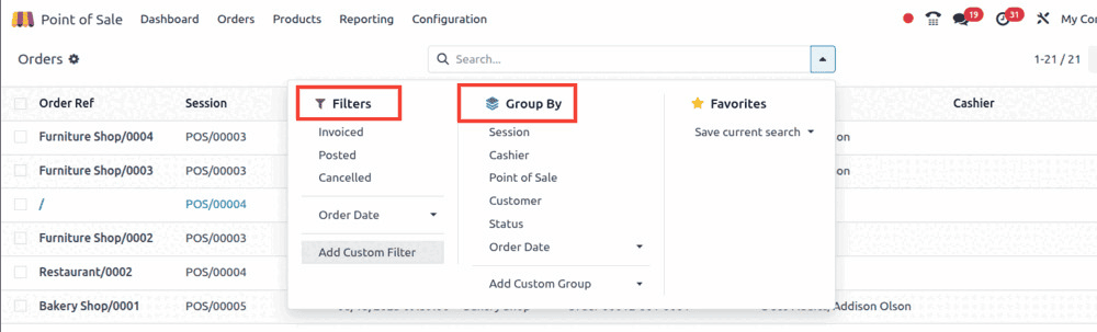 How to Analyse Point of Sale Orders in Odoo 18-cybrosys