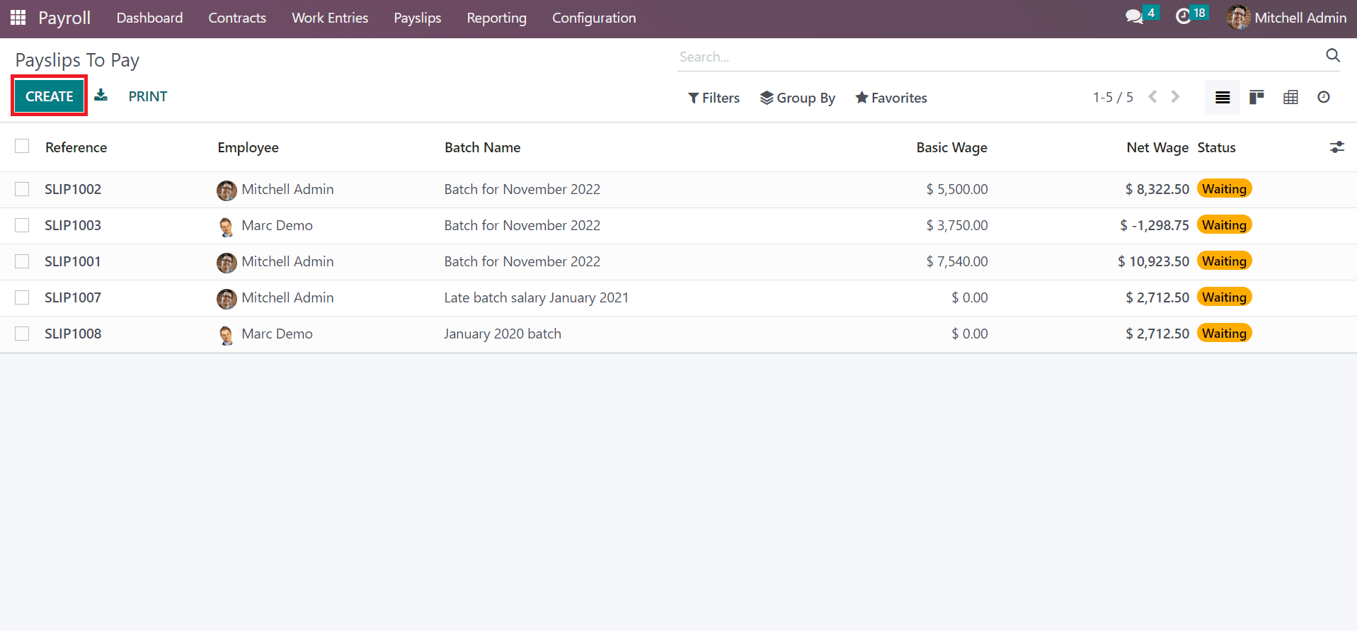 How to Apply Alabama(USA) Income Tax to the Payslip in Odoo 16-cybrosys