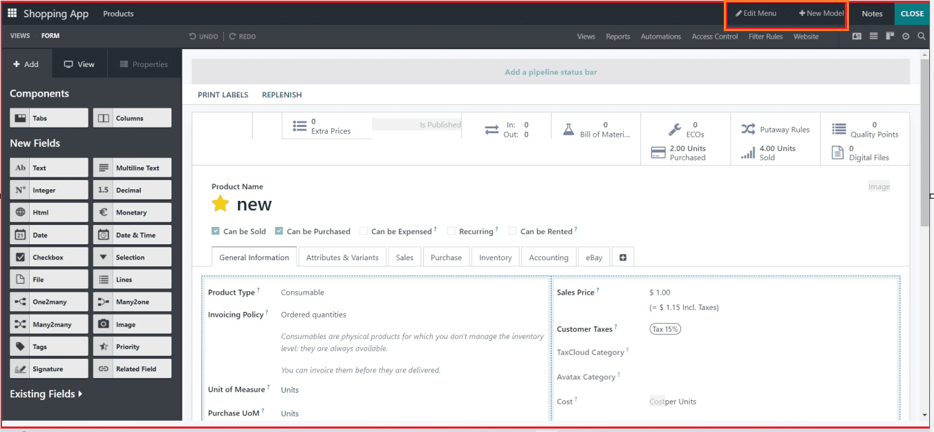 How to Apply Automation & Filter Rules in Odoo 16 Studio App-cybrosys