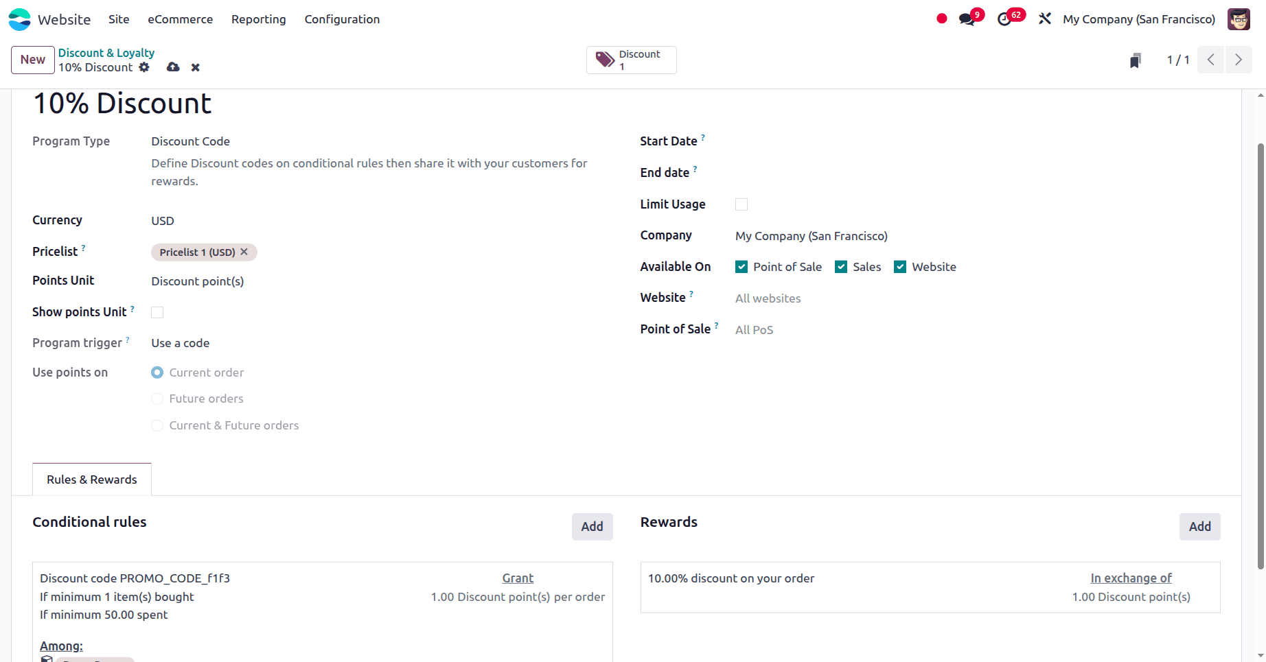 How to Apply Custom Coupons and Promotions Based on Pricelist in Odoo 18-cybrosys